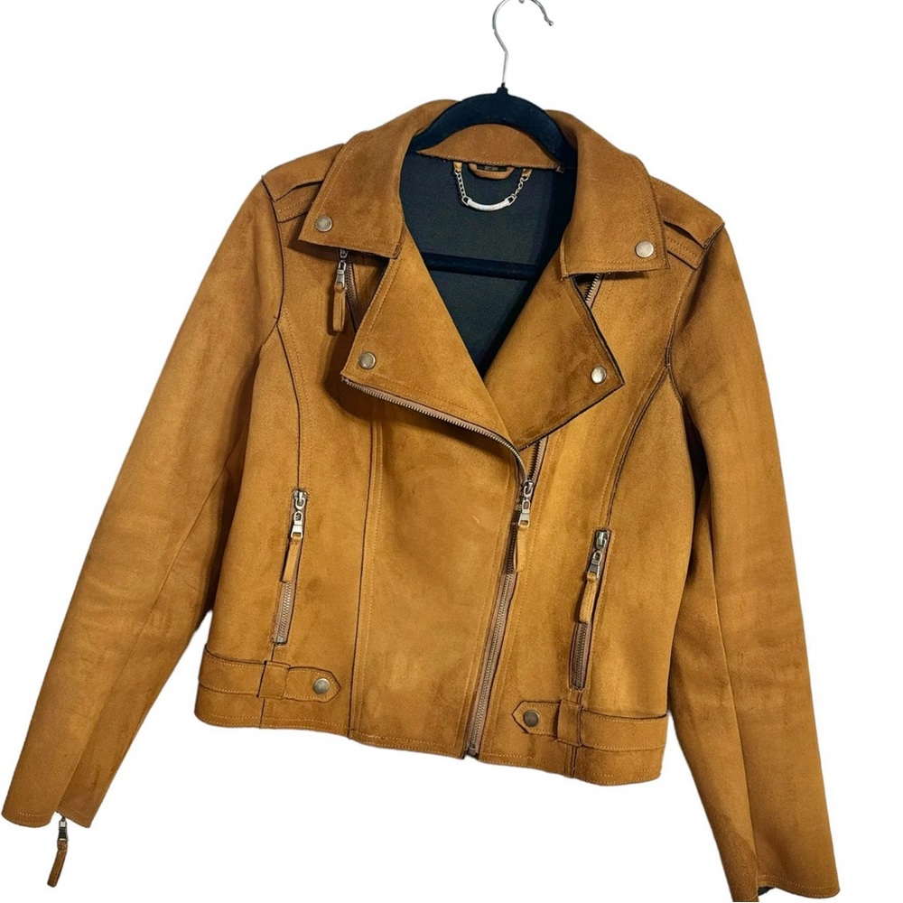 ⚡️Paparazzi⚡️Suede Moto Jacket NWOT